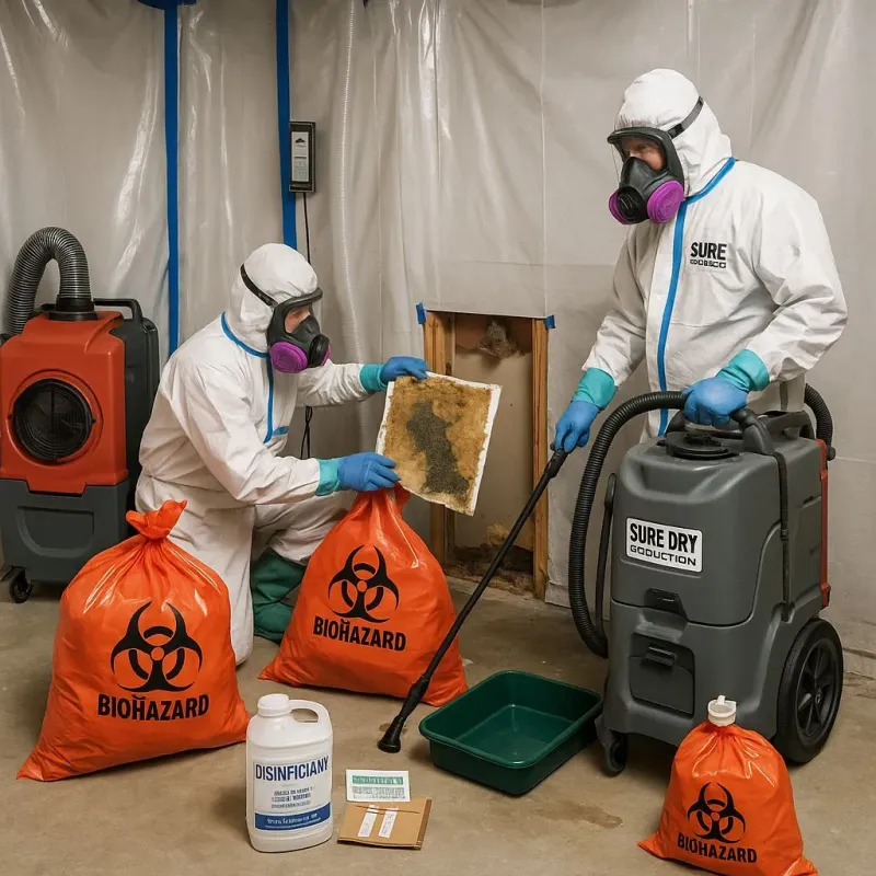 Contaminated Water Handling Protocols process in Short Pump, VA